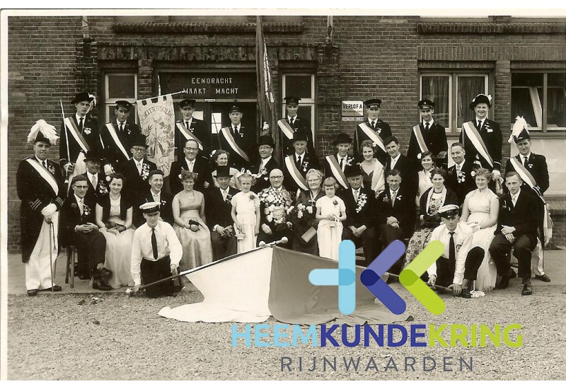 1958 Koning Jan Luub en Koningin Dora van Bentum Coll. H.Seising F00002819